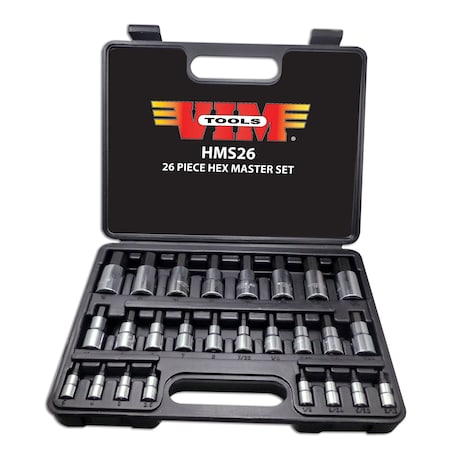 Durston Manufacturing HEX DRIVE SET 26 pc MASTER VIHMS26